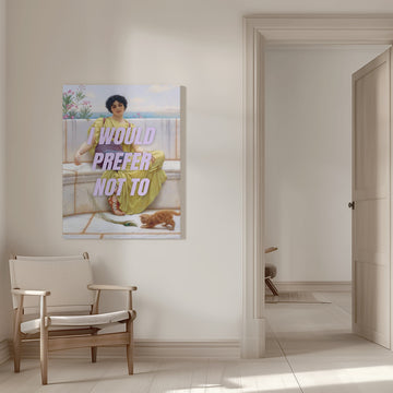 I Would Prefer Not To | Canvas - Room Interior 1