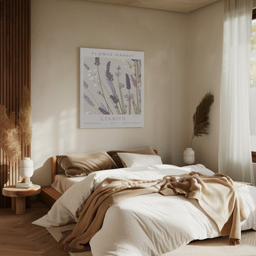 Purple Lavender Blooms | Canvas - Room Interior 2