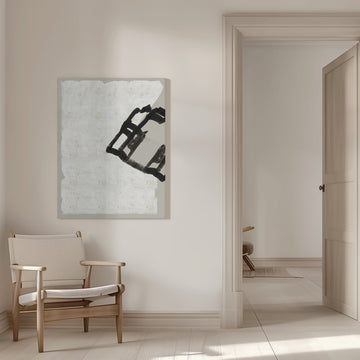 Bold Ink Abstract | Canvas - Room Interior 1