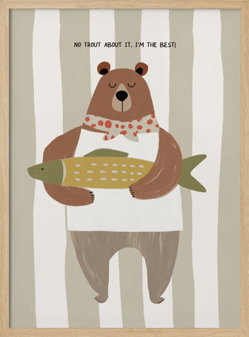 Notroutaboutit | Poster - Wood Frame Interior