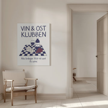 Cozy Wine Club | Canvas - Room Interior 1