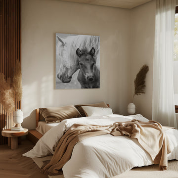 Mare and Foal | Canvas - Room Interior 2