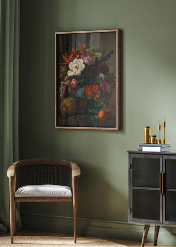 A Vase With Flowers | Poster - Room Interior 2
