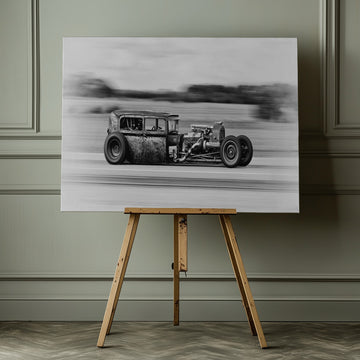 Rusty Hot Rod Racing | Canvas - Room Interior 1