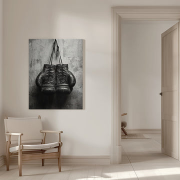 Vintage Boxing Gloves | Canvas - Room Interior 1