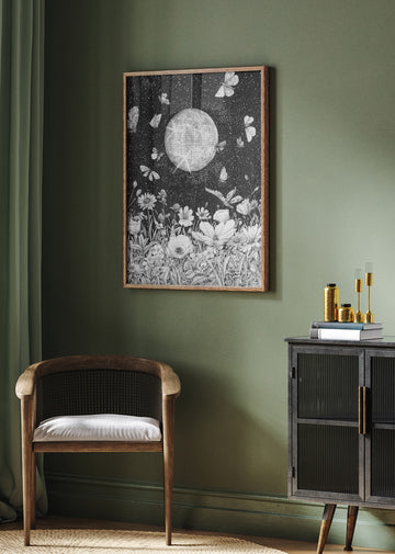 Starry Disco Garden | Poster - Room Interior 2