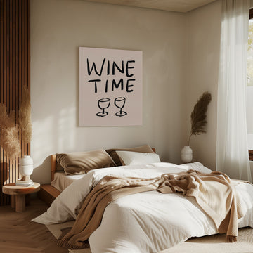 It's Wine Time | Canvas - Room Interior 2