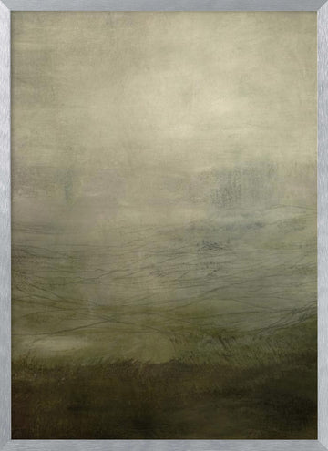 Nebbia | Poster - Silver Frame Interior