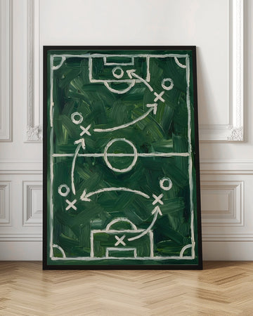 Football Game Plan | Poster - Room Interior 1