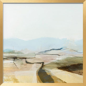 Countryview | Poster - Gold Frame Interior