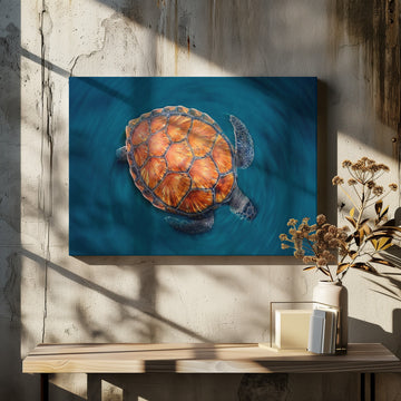 spin turtle | Canvas - Room Interior 2