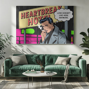 Retro Heartbreak Hotel | Poster - Room Interior 1