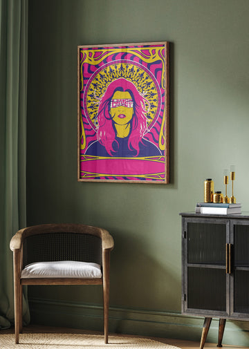 70's Woman Series #1 | Poster - Room Interior 2