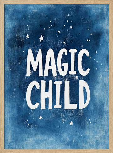 Starlit Dreams | Poster - Wood Frame Interior