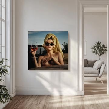 Summer Wine And Glamour | Canvas - Room Interior 1