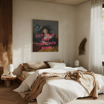 Sassy Lady Quote | Canvas - Room Interior 2