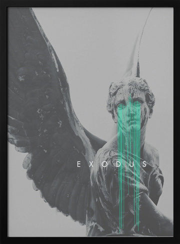 Exodus | Poster - Black Metal Frame Interior