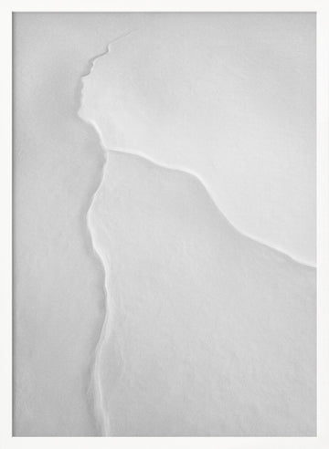 White Sand Dunes | Poster - White Frame Interior