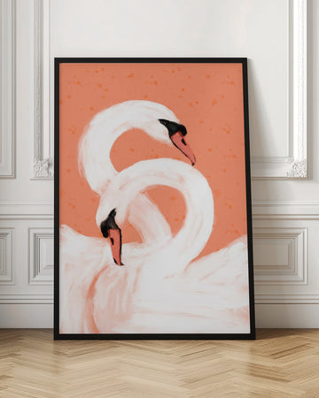 Graceful Swans | Poster - Room Interior 1