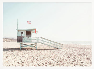 Santa Monica | Poster - White Frame Interior