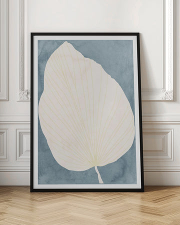 Calm Botanical Leaf | Poster - Room Interior 1