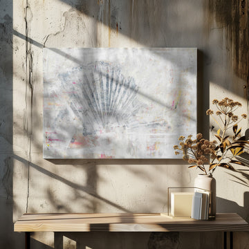 Faded Fan Abstract | Canvas - Canvas Interior