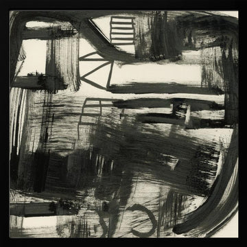 Market | Poster - Black Metal Frame Interior