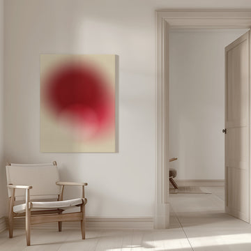 Red Gradient Aura | Canvas - Room Interior 1
