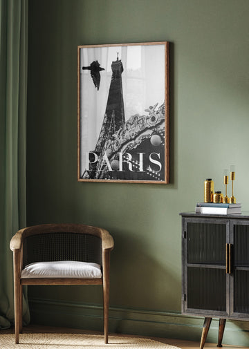 Paris Dove | Poster - Room Interior 2