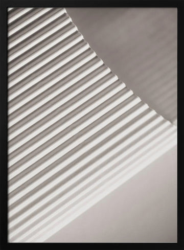Paper Studies 7 | Poster - Black Frame Interior