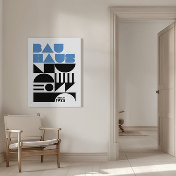 Bauhaus Geometry | Canvas - Room Interior 1