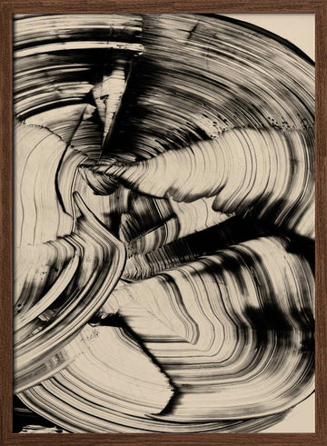 Tornado | Poster - Walnut Frame Interior