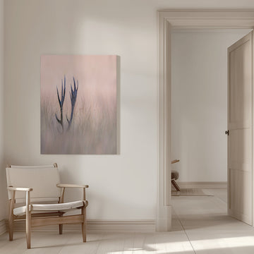 Ethereal Deer Antlers | Canvas - Room Interior 1