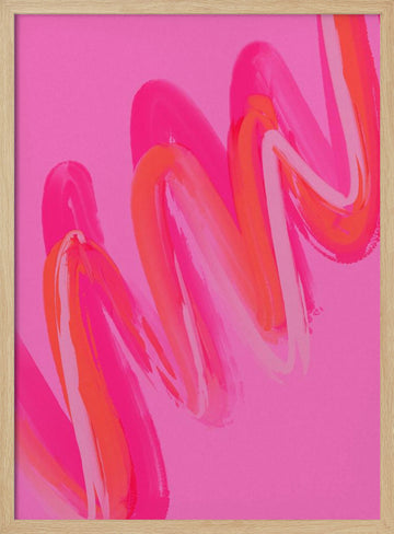 Untitled | Poster - Wood Frame Interior