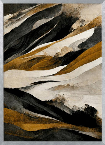 Earthly Currents | Poster - Silver Frame Interior