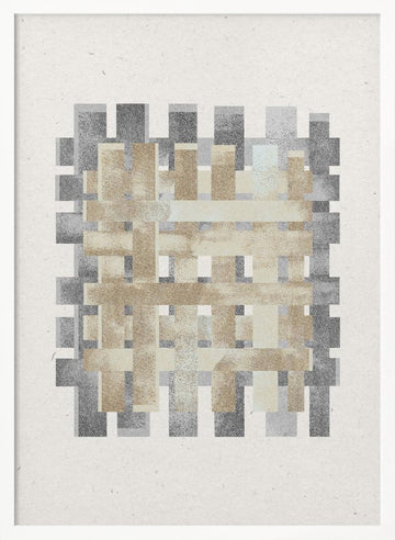 Woven Essence | Poster - White Frame Interior