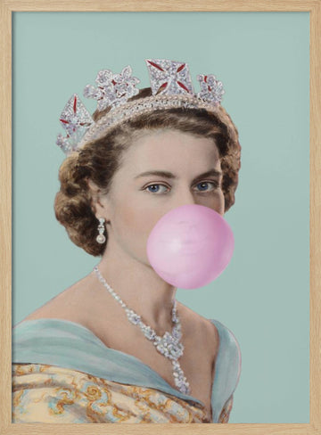 Royal Bubble Gum | Poster - Wood Frame Interior