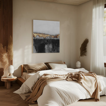 Liquid Gold Divide | Canvas - Room Interior 2