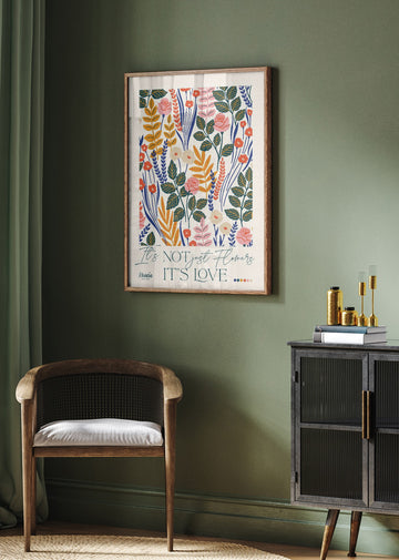 About Love. Roses | Poster - Room Interior 2