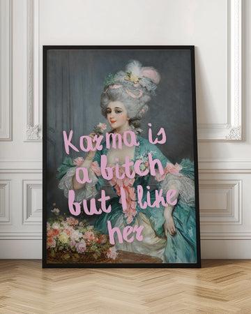 Karma Is A Bitch | Poster - Room Interior 1