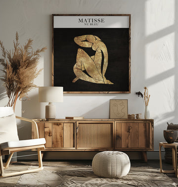 Golden Silhouette | Poster - Room Interior 2
