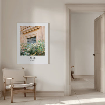 Trastevere Rome Travel poster | Canvas - Room Interior 1