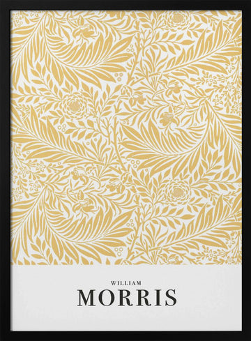 Larkspur | Poster - Black Metal Frame Interior