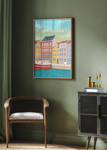 Copenhagen | Poster - Room Interior 2
