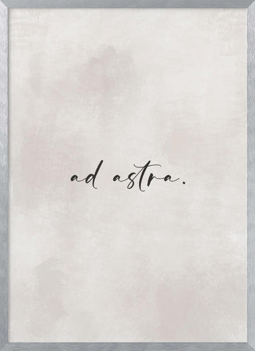 Celestial Journey | Poster - Silver Frame Interior
