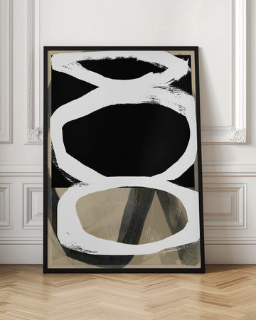 Bold Organic Shapes | Poster - Room Interior 1
