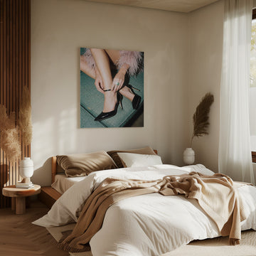 Elegant Heels And Emerald | Canvas - Room Interior 2