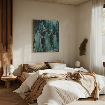 Mystical Ice Cave Women | Canvas - Room Interior 2