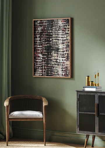 Distressed Geometric Abstract | Poster - Room Interior 2