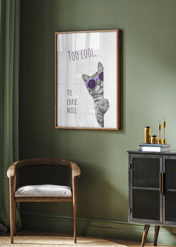 Too Cool Cat | Poster - Room Interior 2